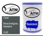 Preview: Opel, Muschelgrau Metallic, GJE: 500ml Lackdose, von ATW Autoteile West.